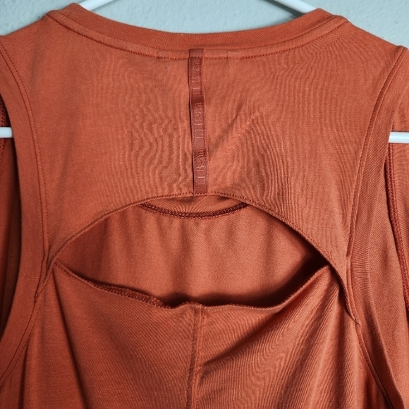 L.L. Bean Womens Petite Beyond Soft Orange Tank Top-Size SP - Picture 5 of 7